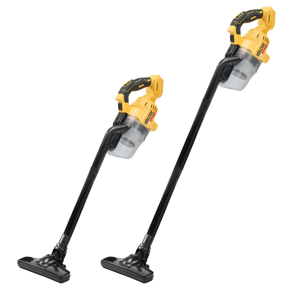 เครื่องดูดฝุ่นแบบมือจับไร้สาย (พร้อมแบตเตอรี่) DELTON รุ่น CV-501B TURBO FORCE 20V 12AH